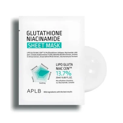 APLB GLUTATHIONE NIACINAMIDE SHEET MASK